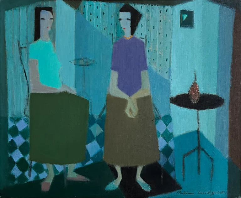 Figures in a Modernist Interior