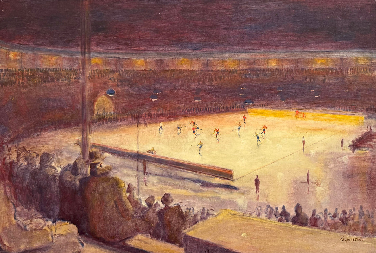 Watching Ice Hockey