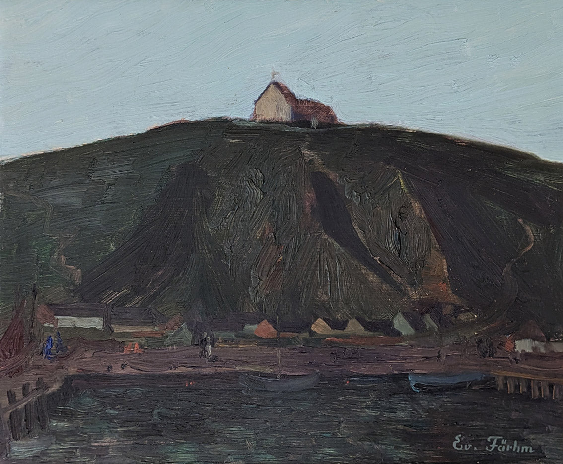 Evert Färhm (1901–1971) ‘House on the Hill’