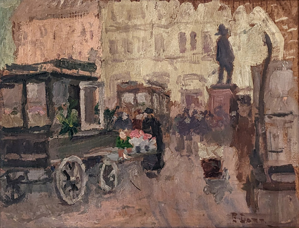 Busy Continental Street