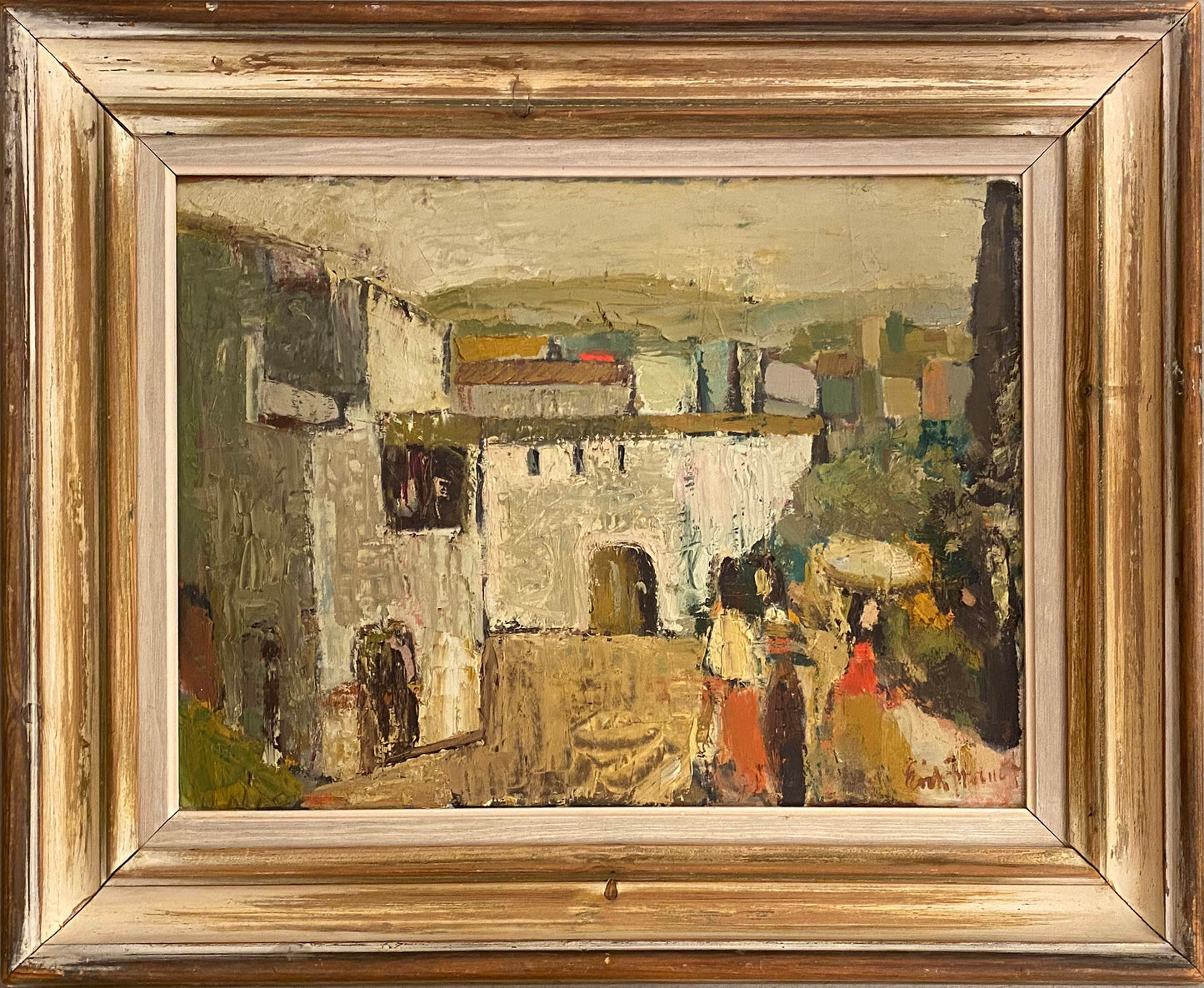 RESERVED Figures in a Mediterranean Town