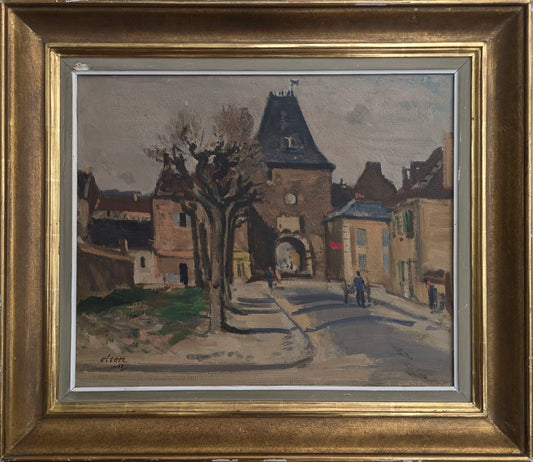 Town Gate, Burgundy, 1950