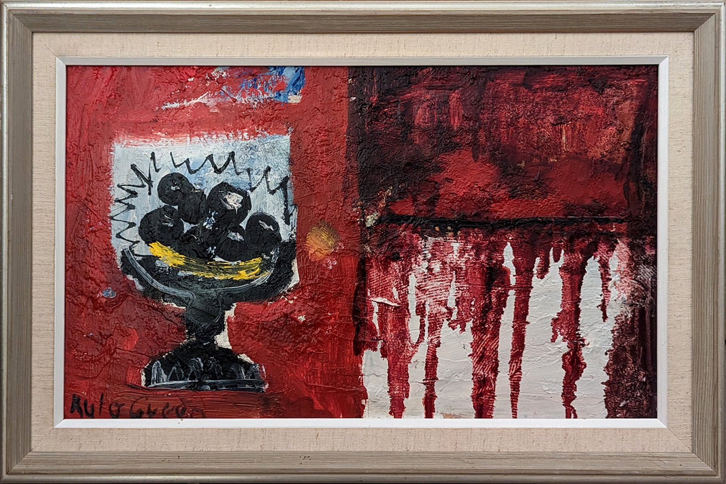 Abstract Still life with Fruit Bowl