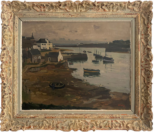 Normandy fishing Village, 1945