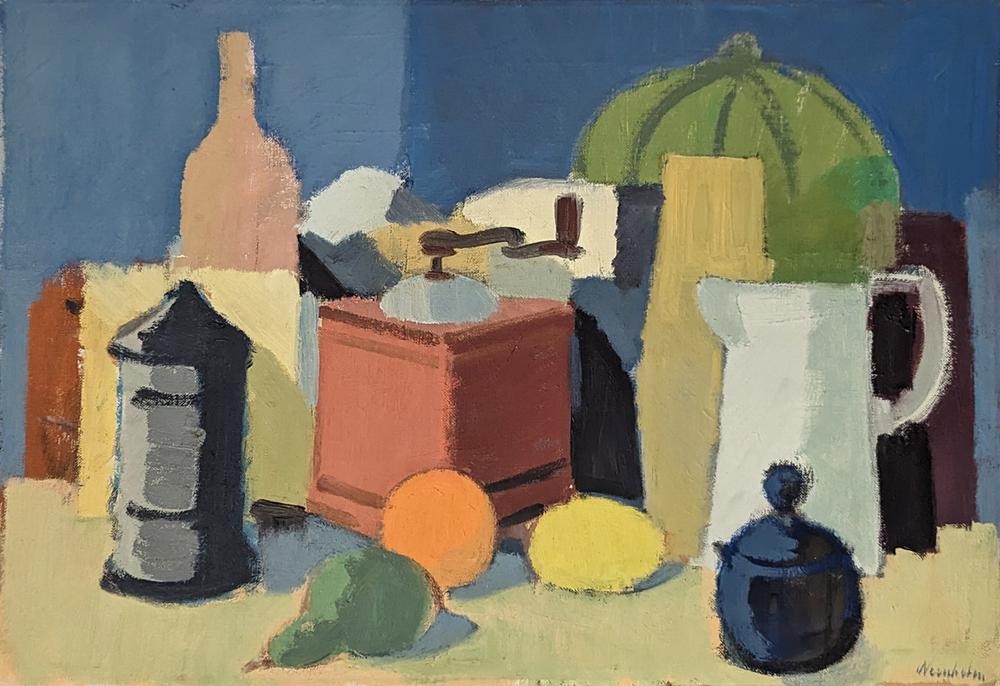 Still Life with Coffee Grinder