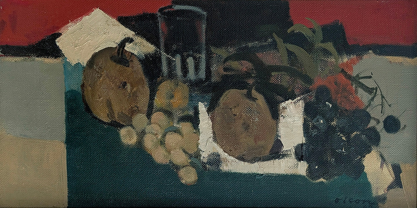 Still Life with Grapes and Glass