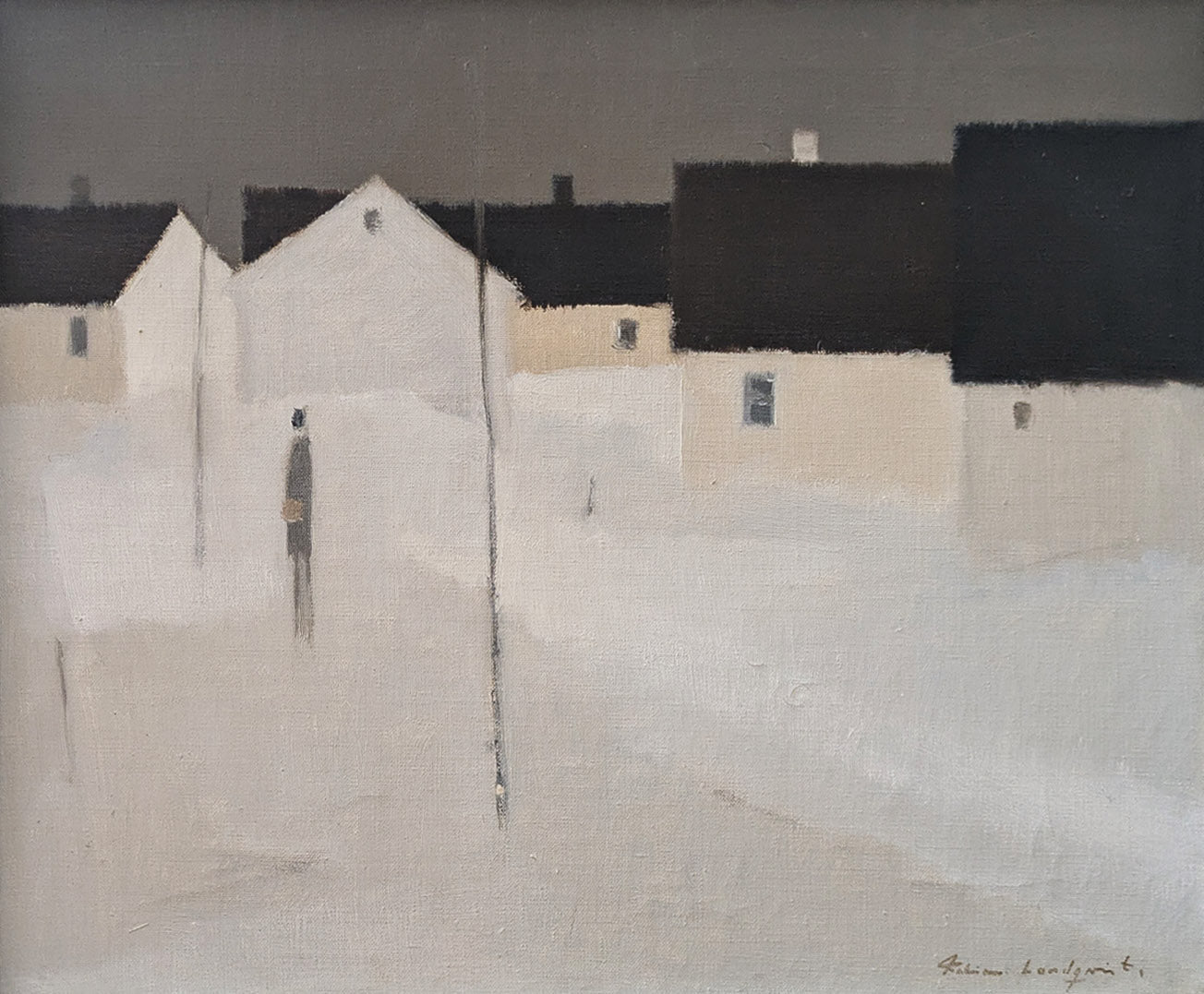 Figure in the Snow