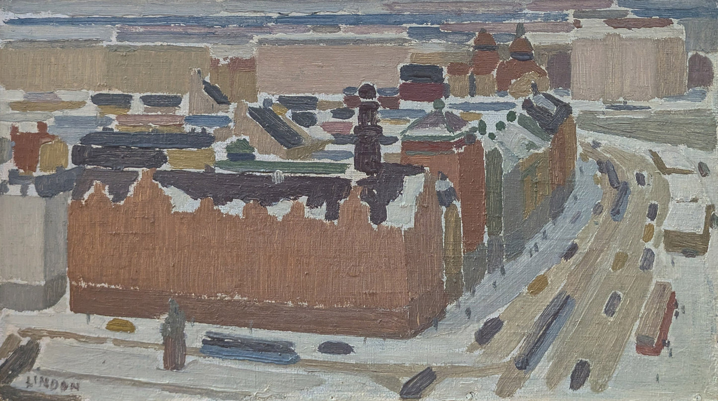 Skeppsbron, Stockholm under Snow, 1961