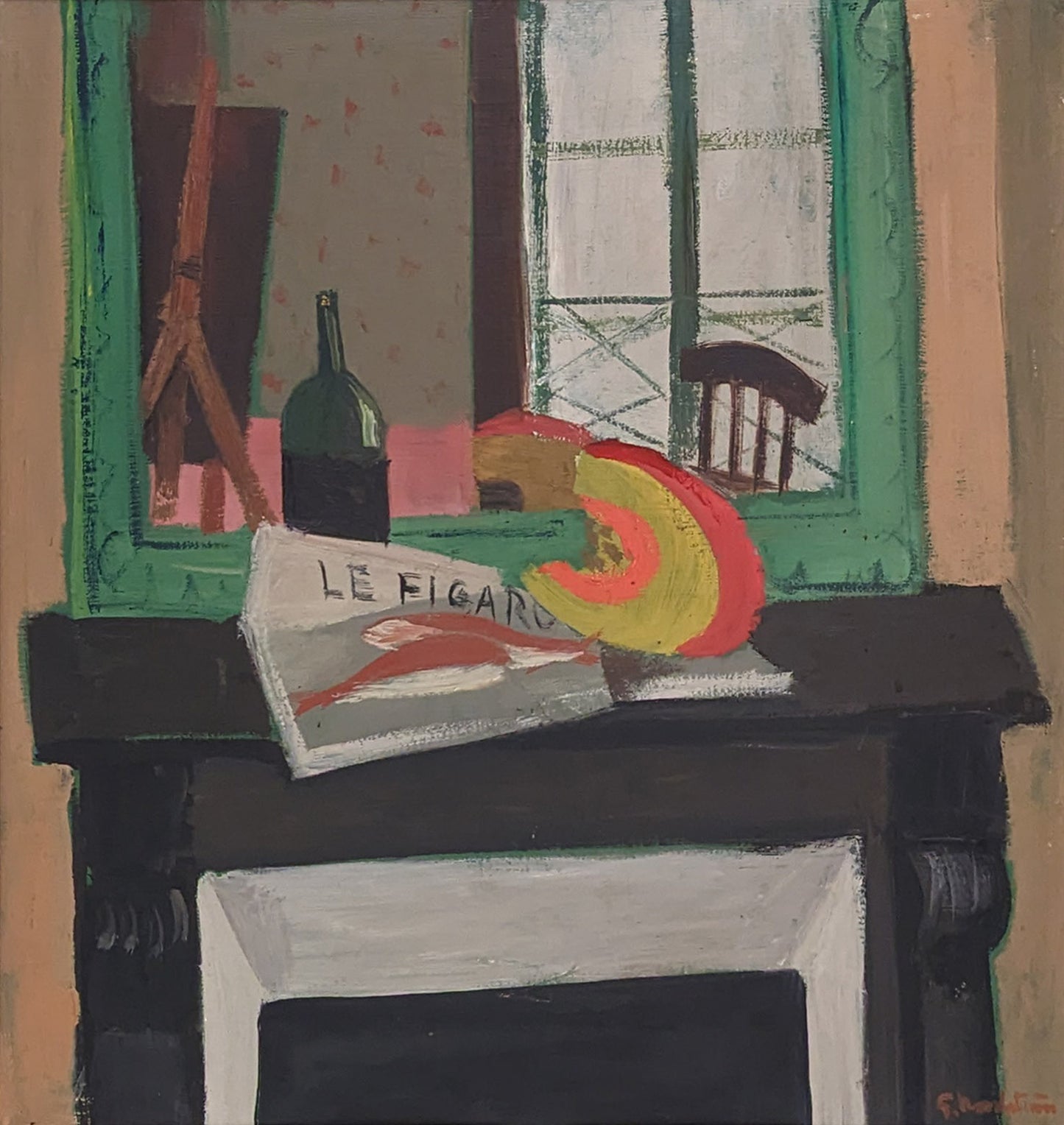 Paris Interior with Fresh Fish