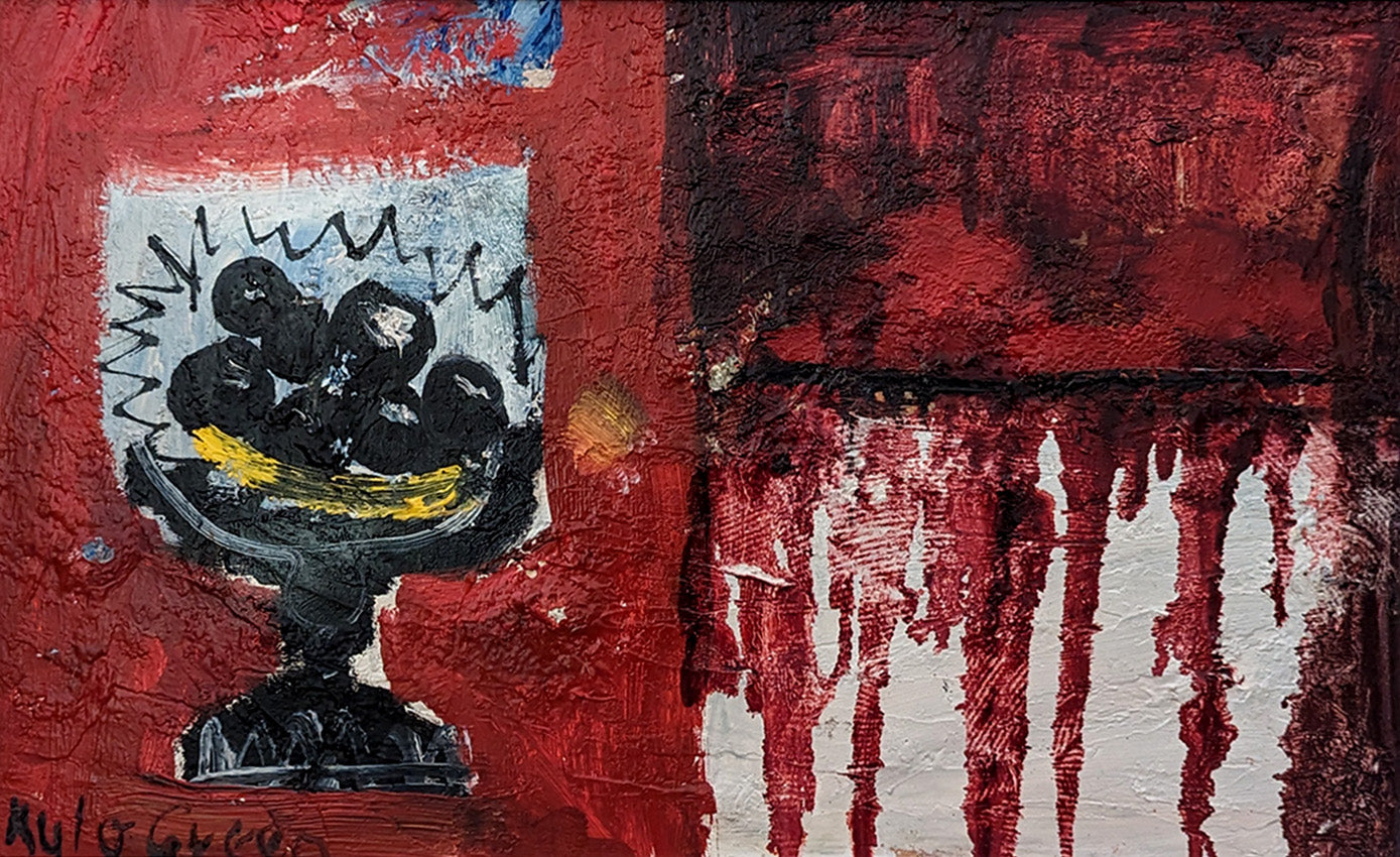 Abstract Still life with Fruit Bowl