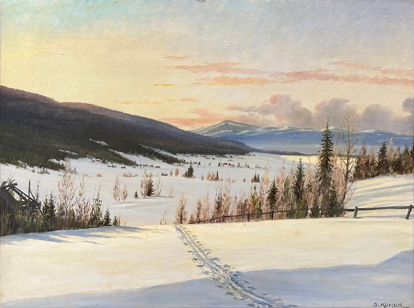 Winter in the Lima Valley
