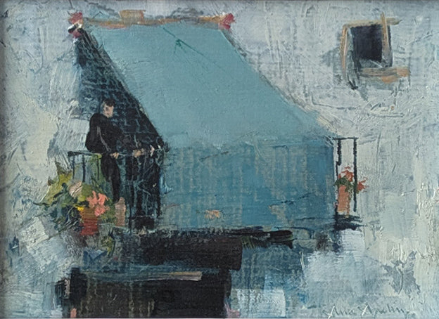 Blue Awning