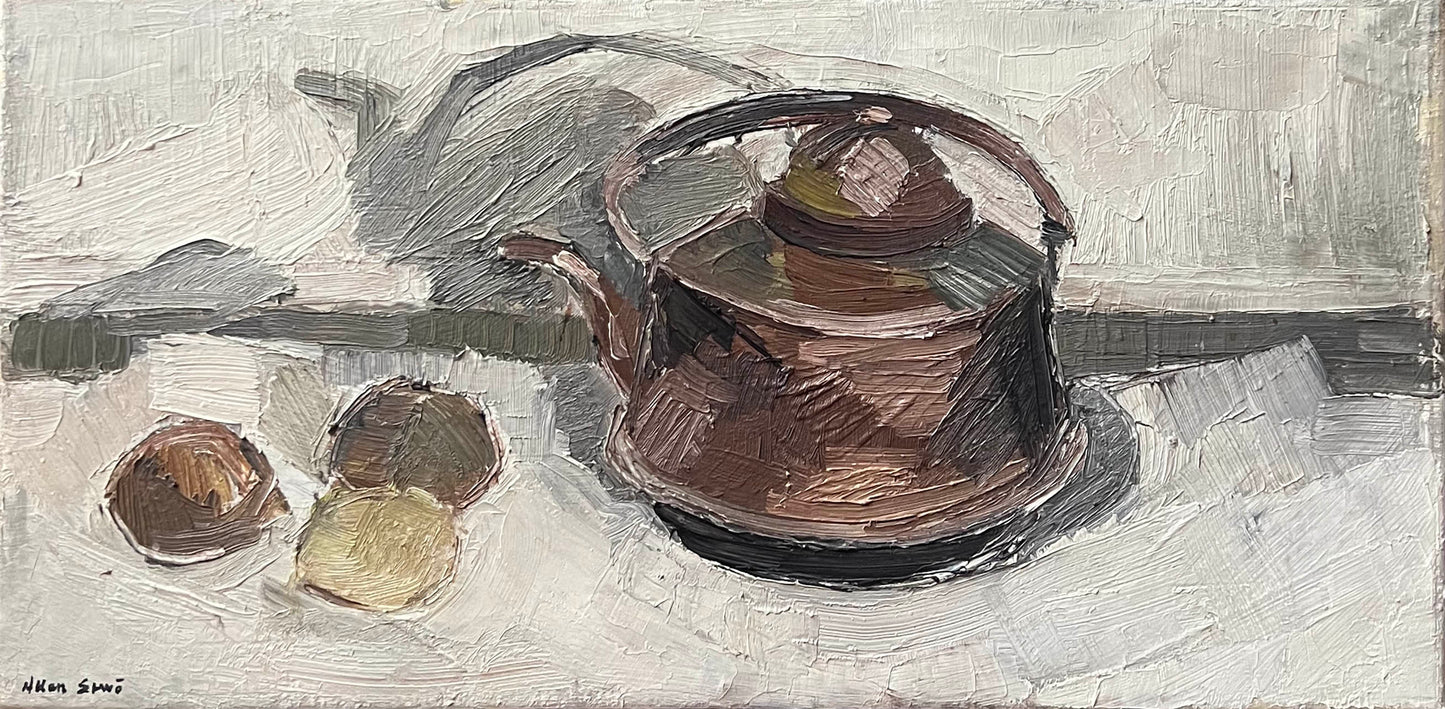 Still Life With Copper Kettle