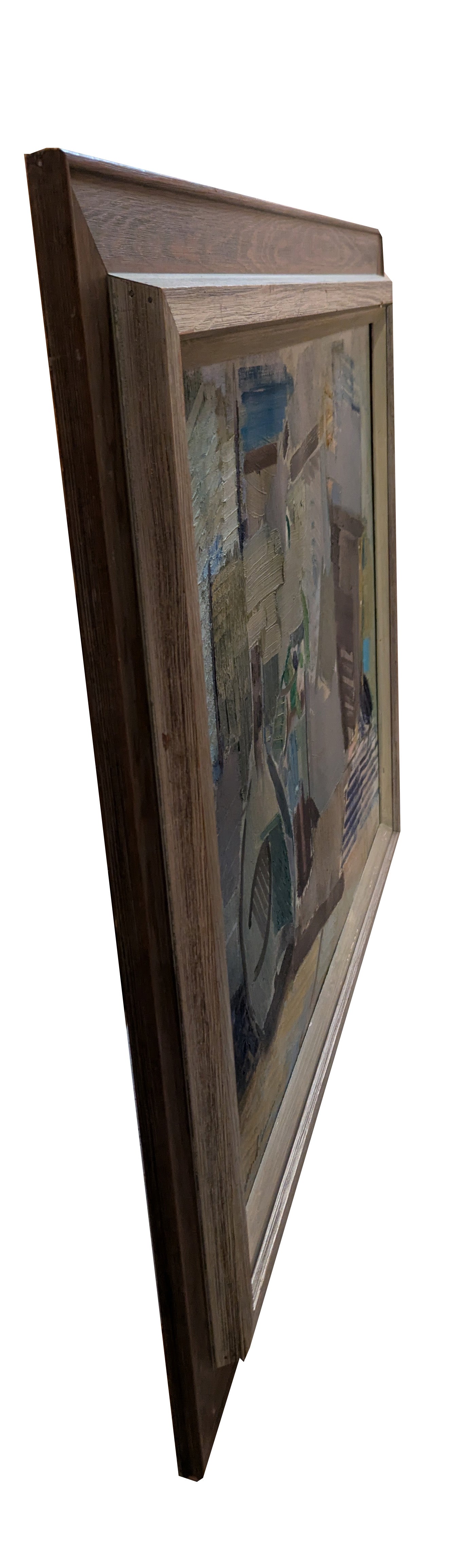 Abstract still life with flask