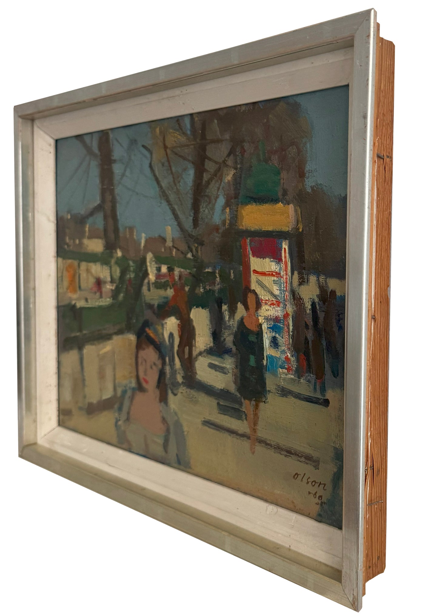 Bouquinistes By The Sea, 1960