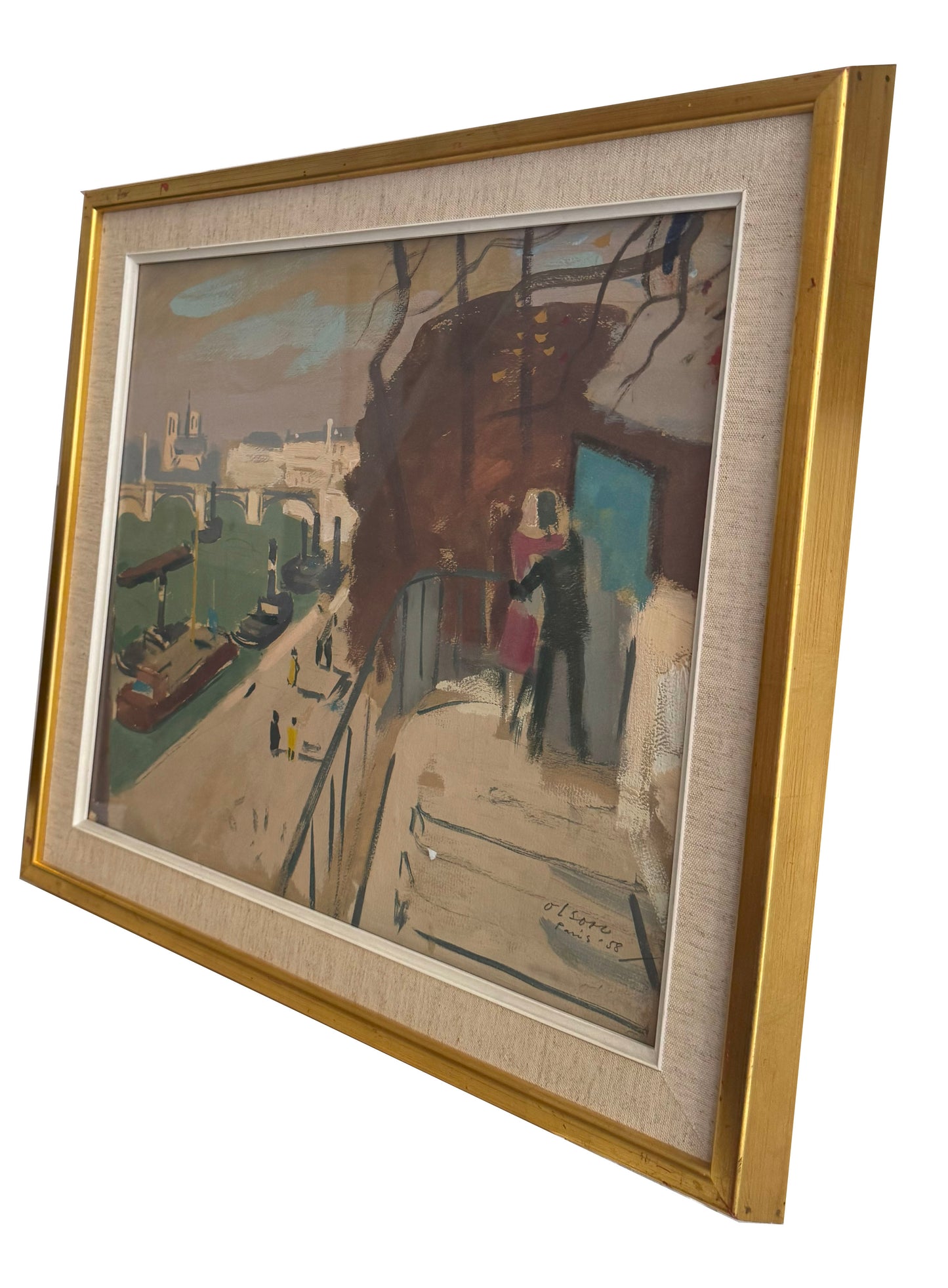 Lovers by the Seine