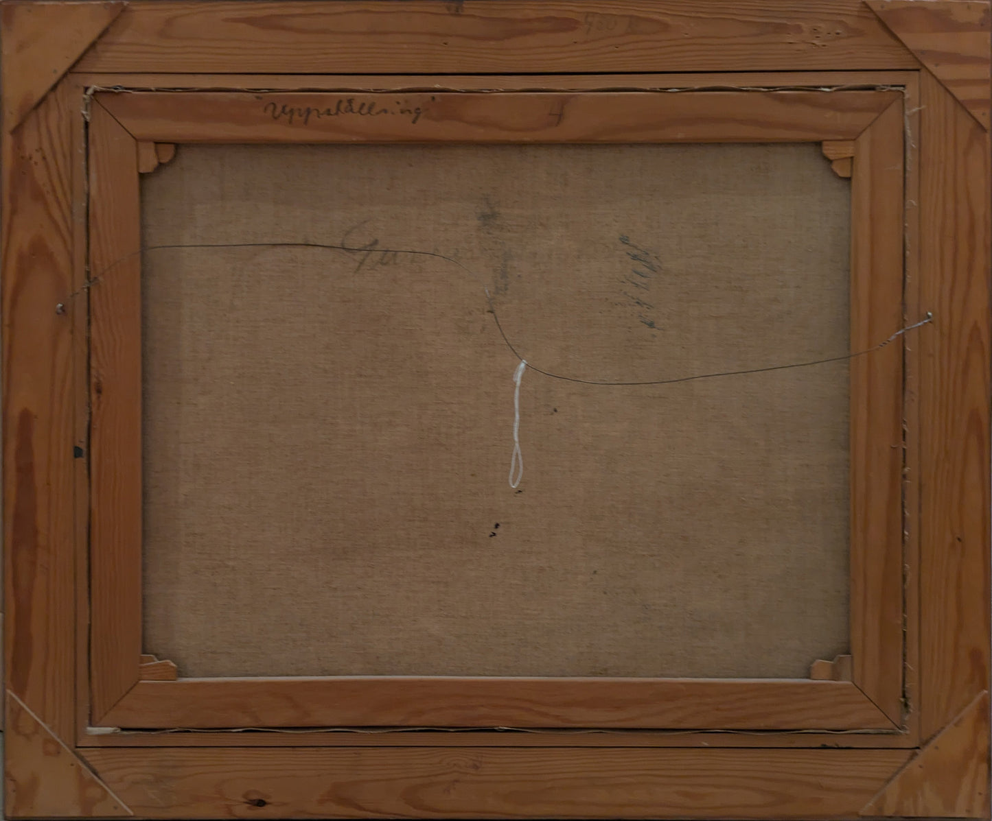 Abstract still life with flask