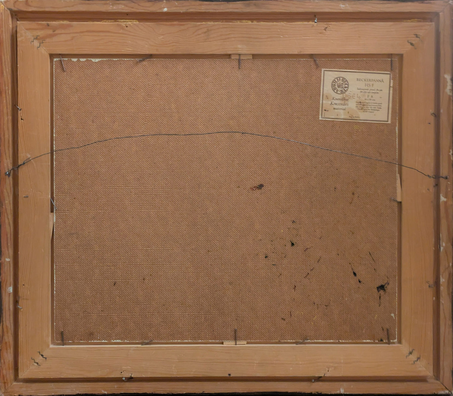 Figure in a winter landscape