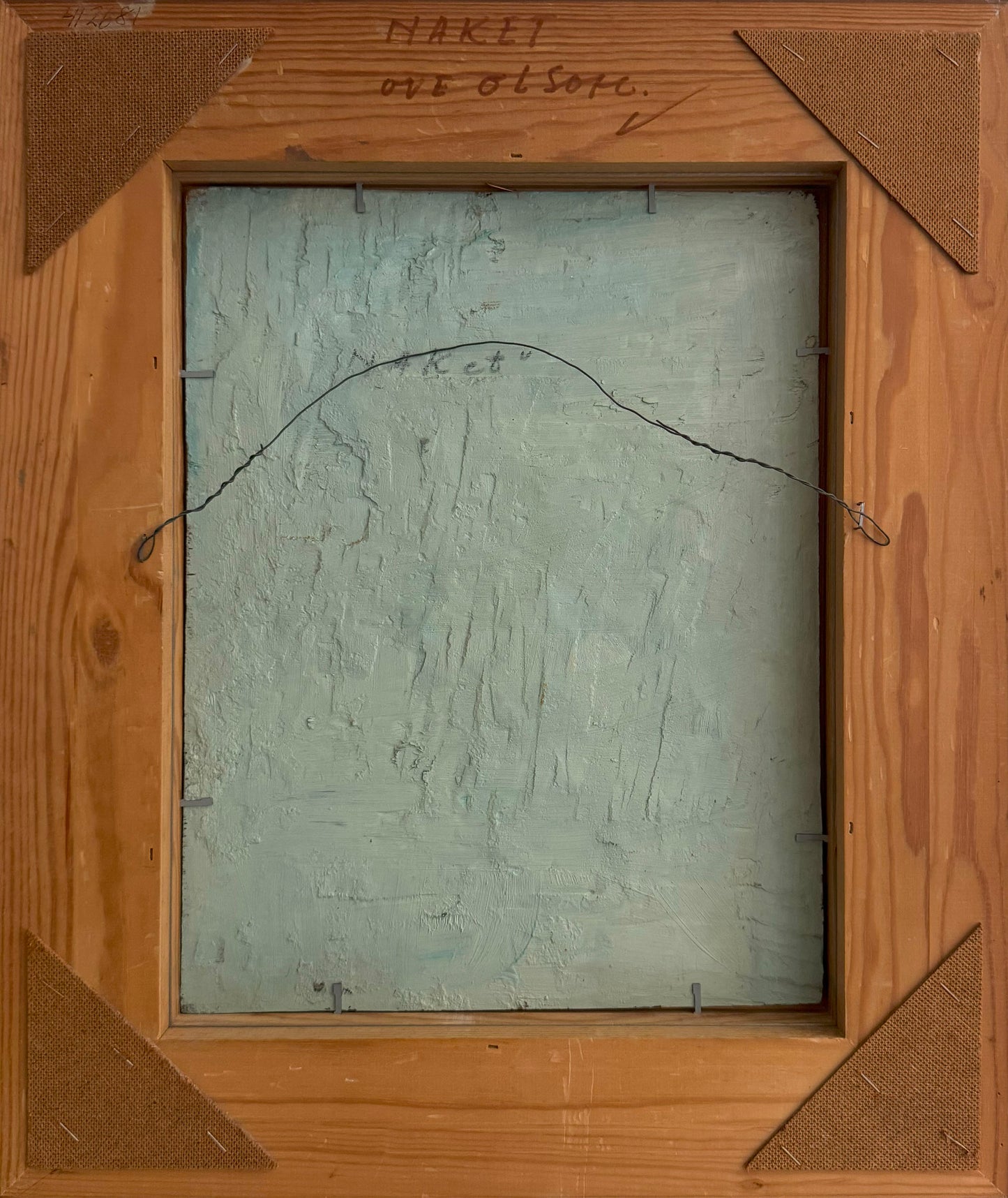 Nude Study in Blue and Yellow, 1974