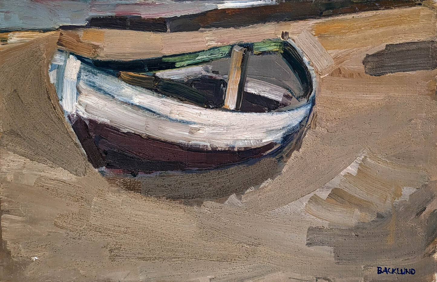 20th Century Swedish School ‘Boat on the shore, 1957’