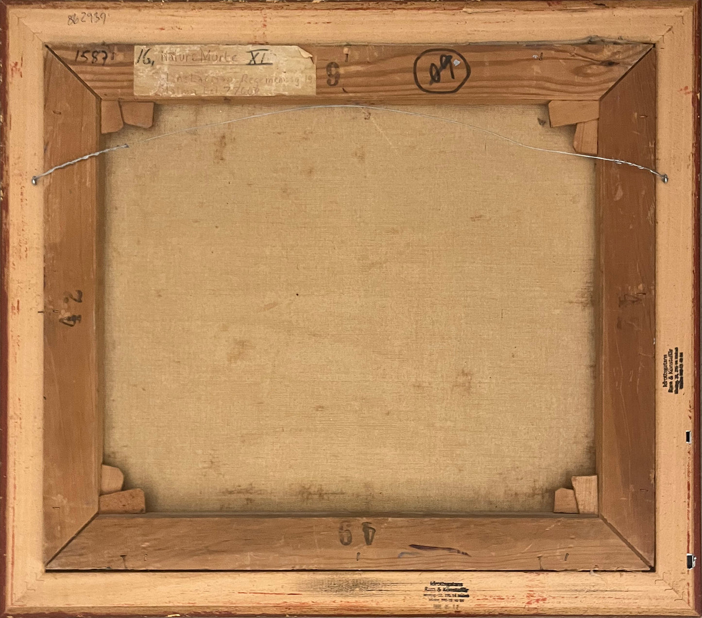 Abstract Still Life with Trumpet