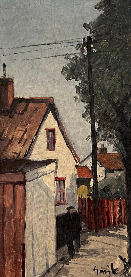 20th Century Swedish School ‘Back Lane’