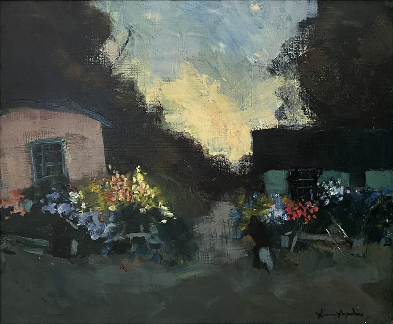 20th Century Swedish School ‘Blooms at Dusk’