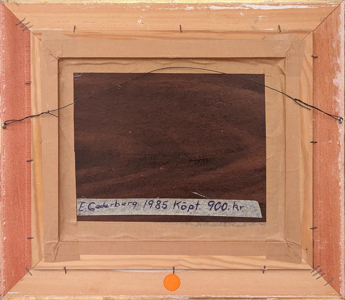 Still Life with Pears and Portrait