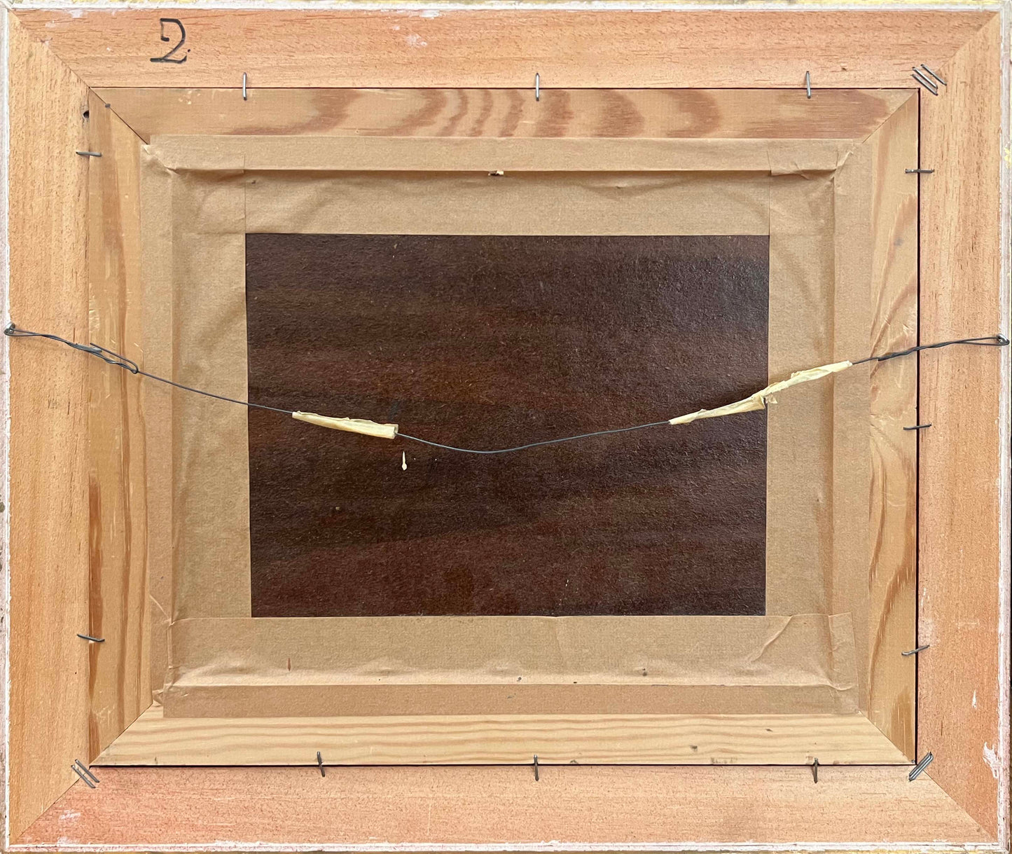 Houses and Ruins by a Beach