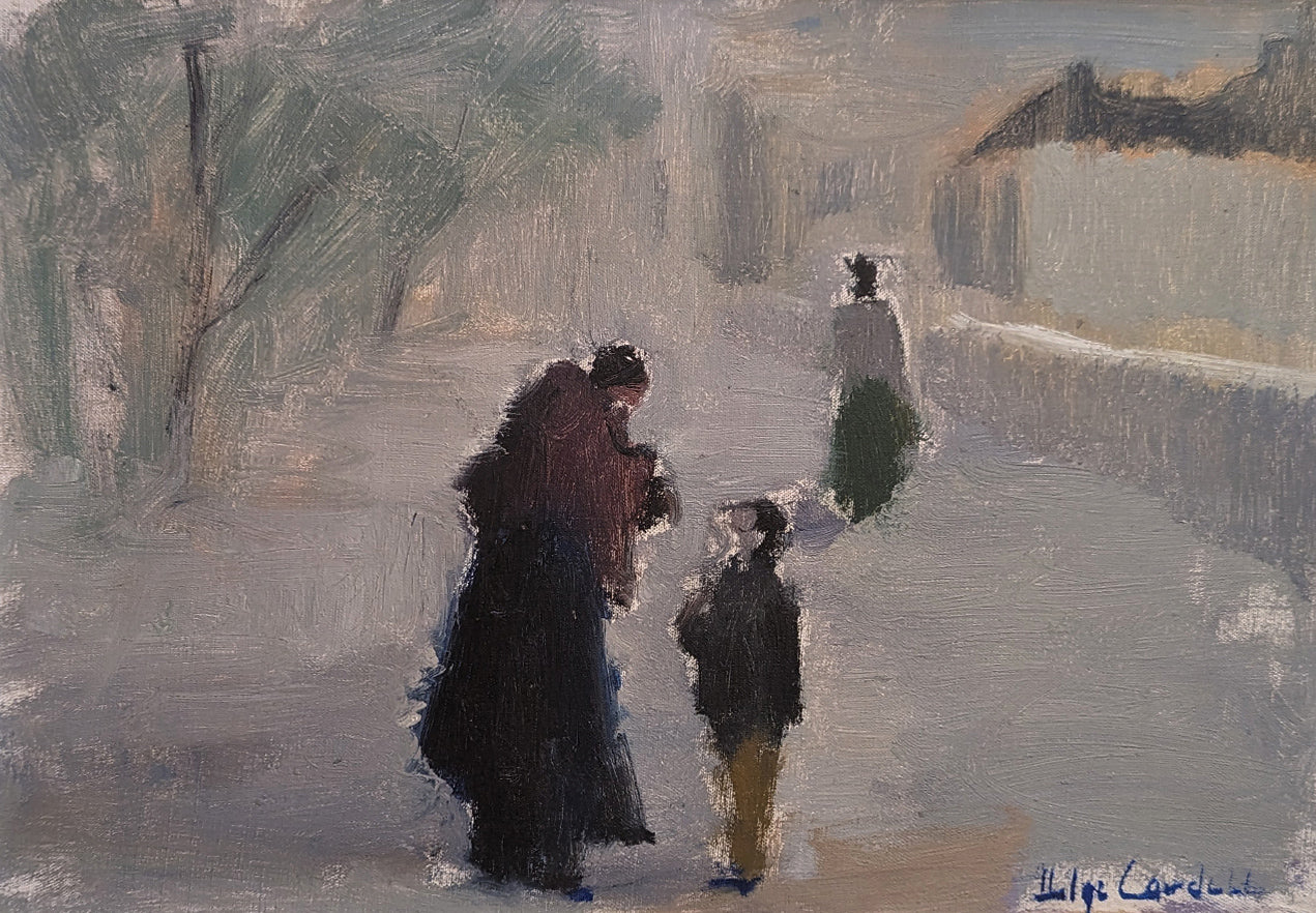 Chatting in the Snow