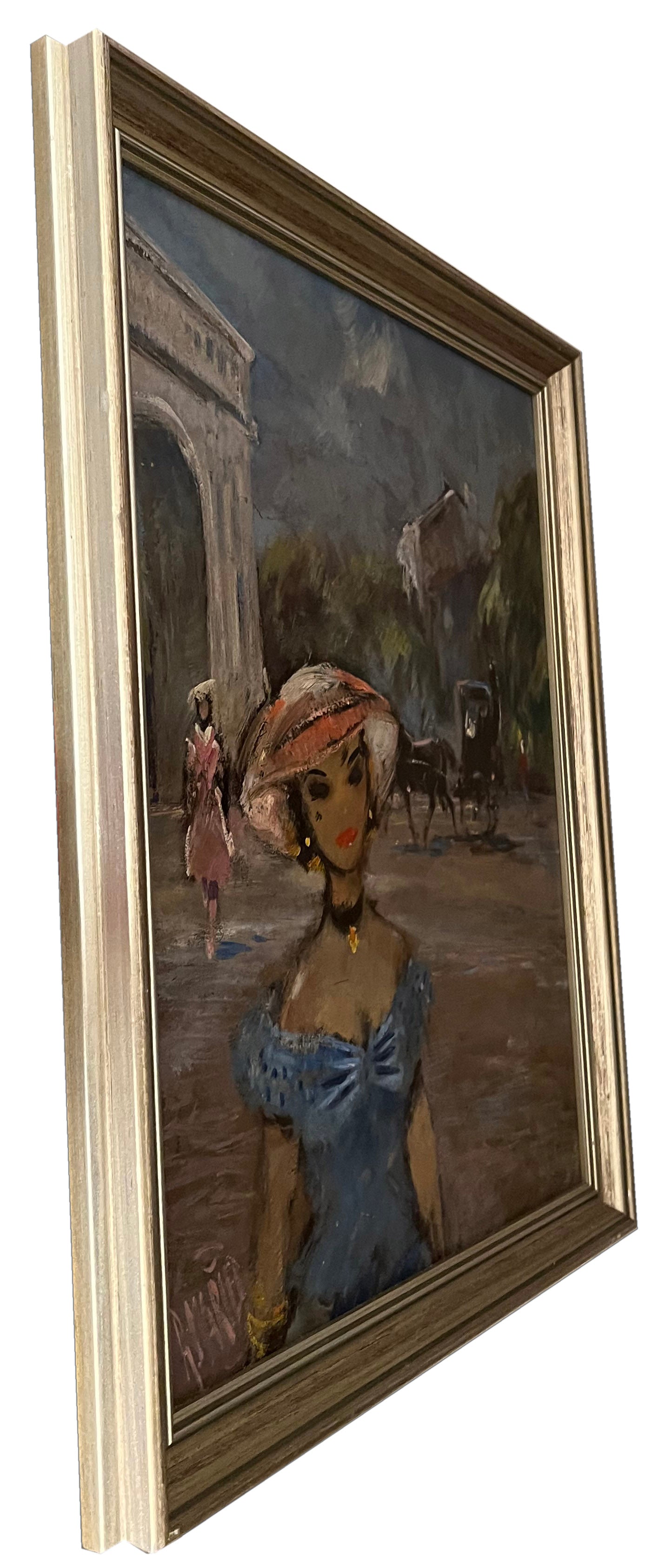 Female Figure in Paris