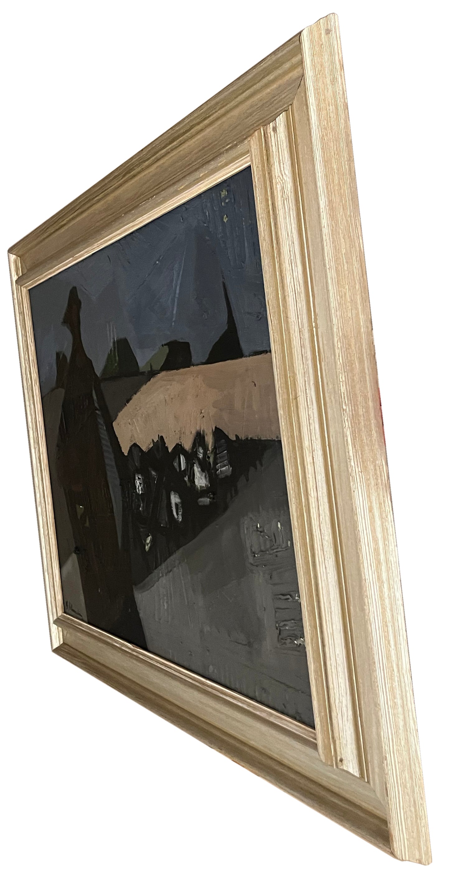 Figures on a Road at Dusk