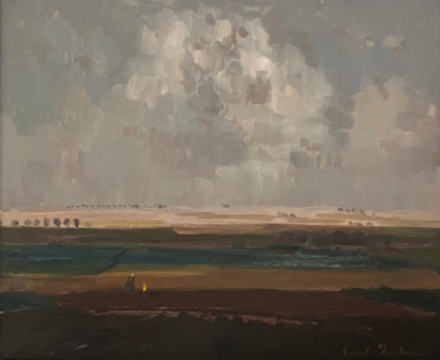 R Figures in a landscape