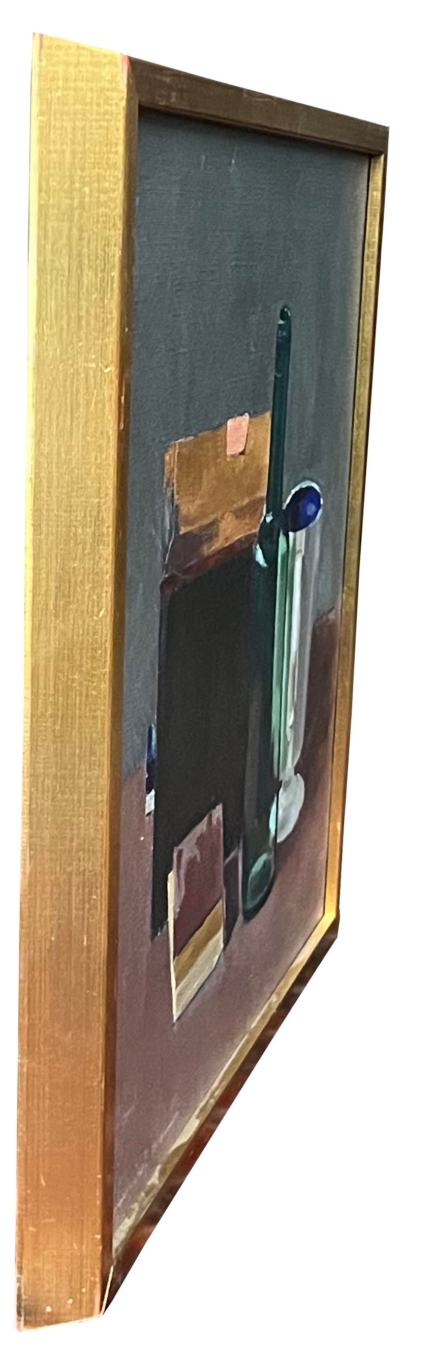 Green Bottle Still Life