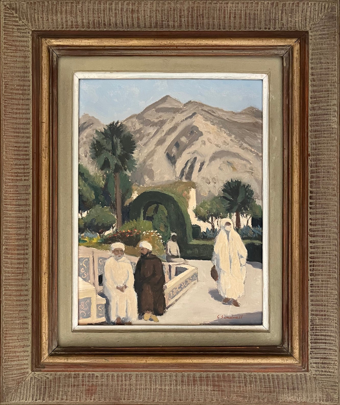In a North African Garden