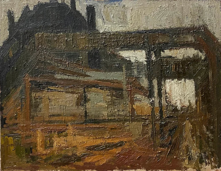 James Hardy (1930-1992) 'Sketch for a Railway Station'