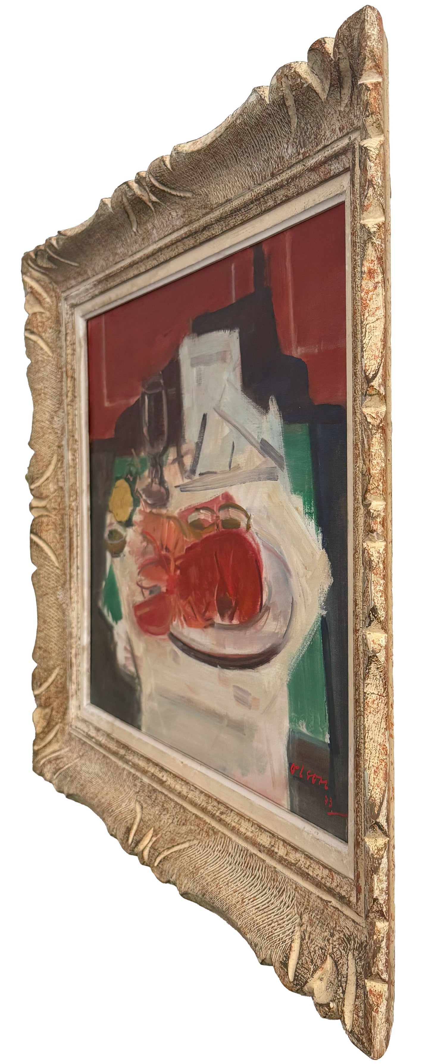 Lobster, Langoustine & Wine Glass, 1973