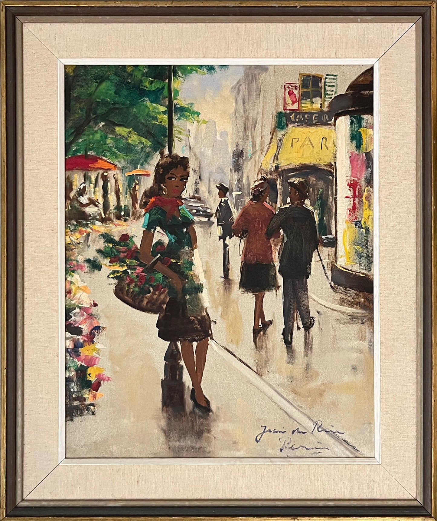 Parisian Flower Girl