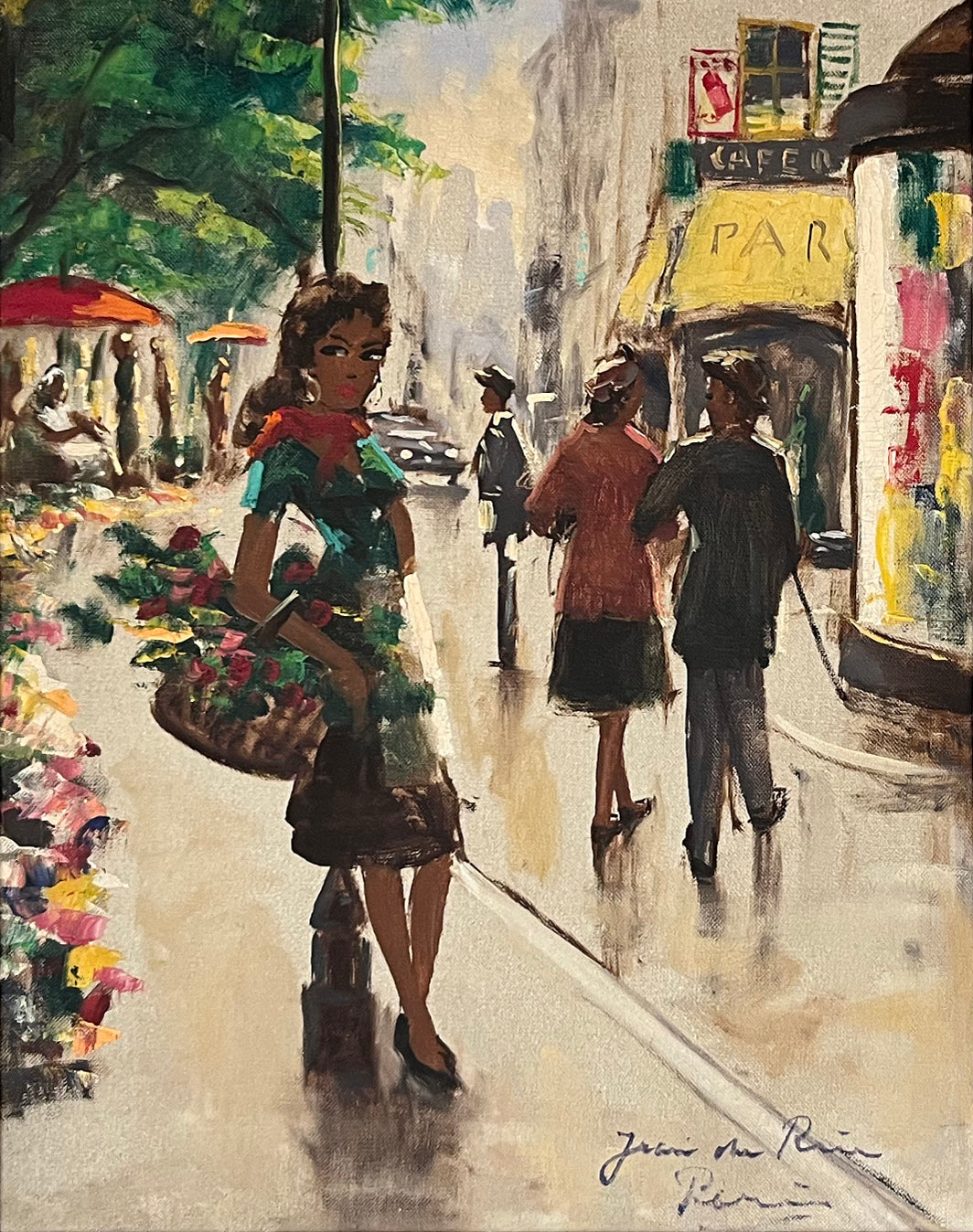 Parisian Flower Girl