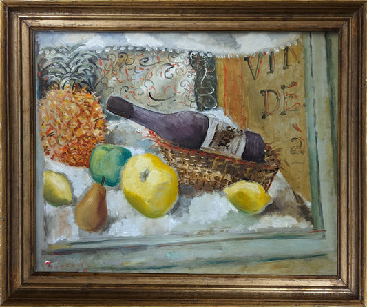 Still Life with Wine and Pineapples, 1939