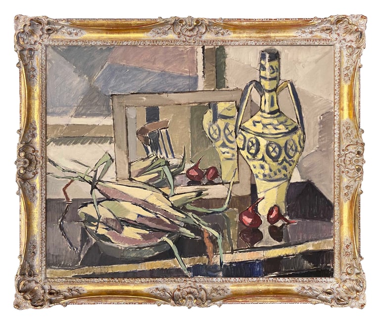 Still Life with Corn Ears