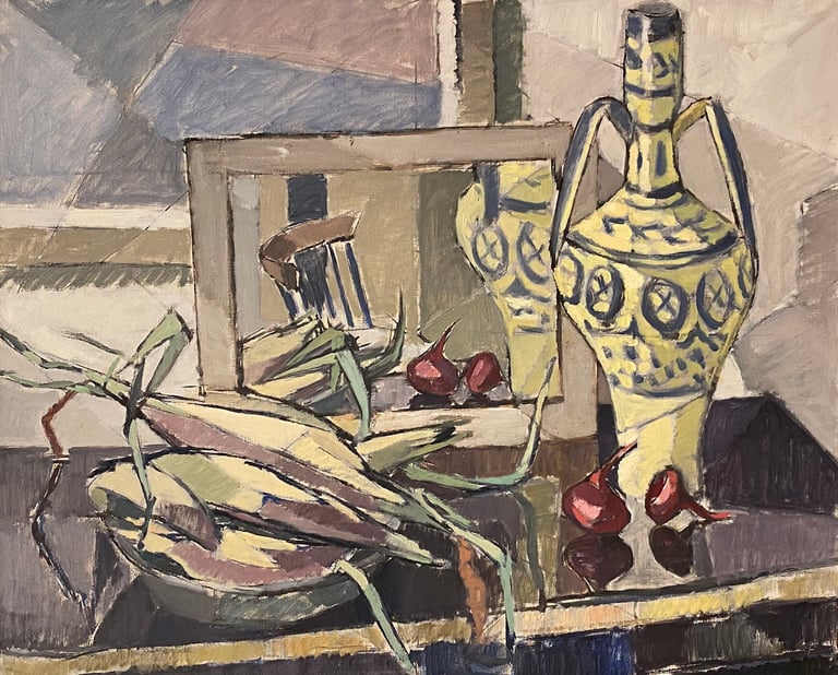 Still Life with Corn Ears