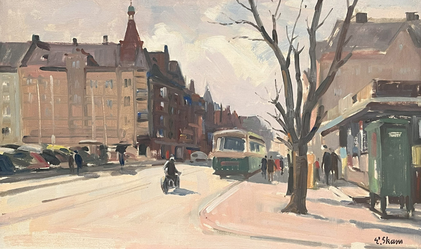 Eskil Skans (1905-1989) ‘The Blue Tram’