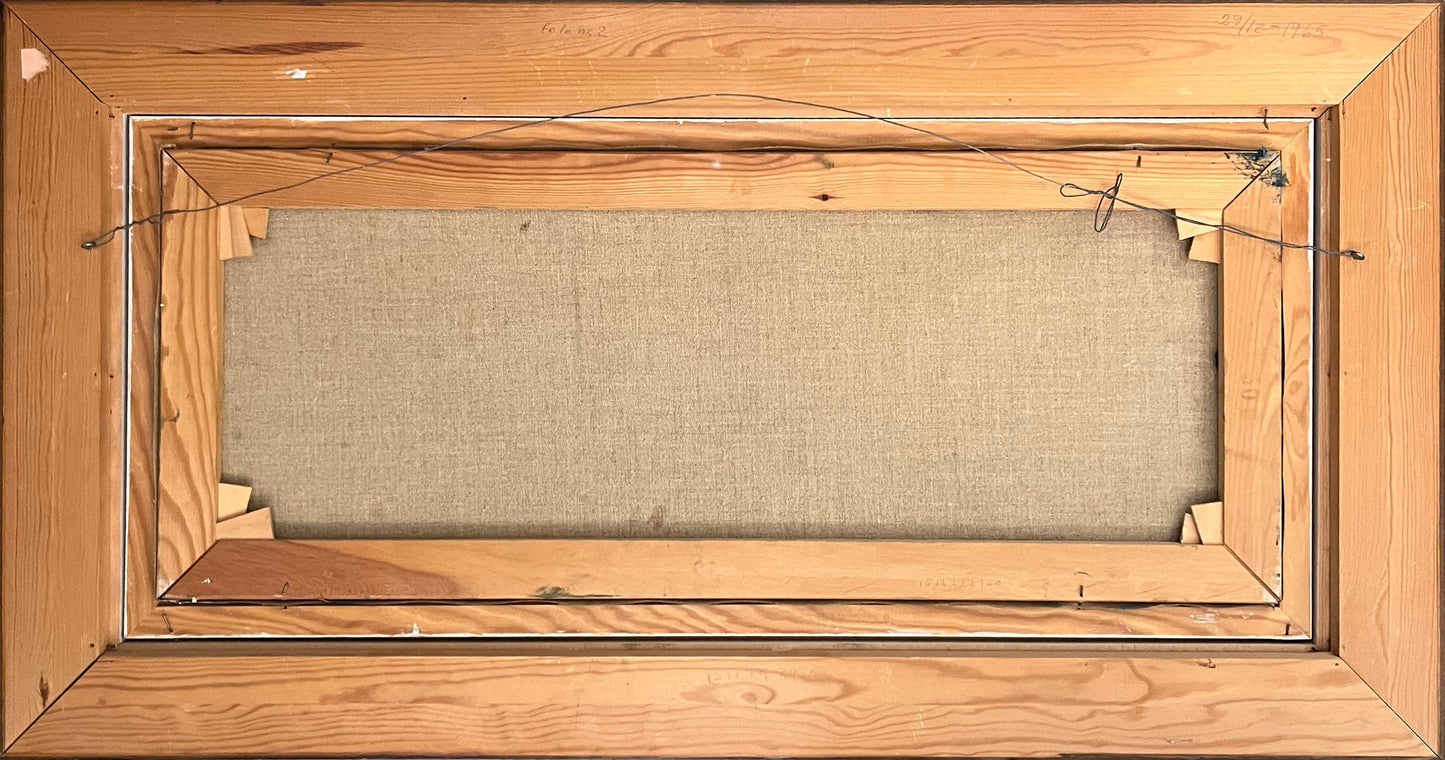 20th Century Swedish School ‘The Red Fence’