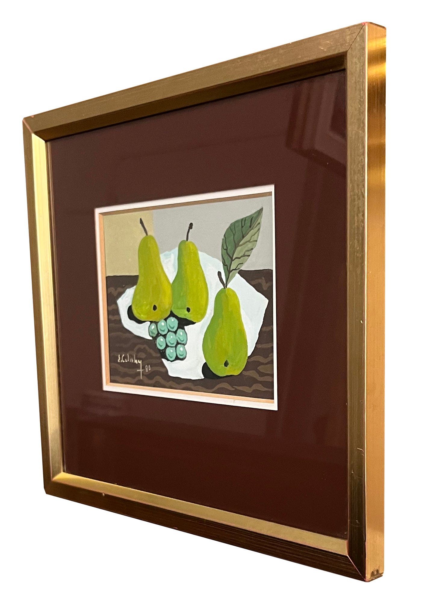 Three Pears & Grapes