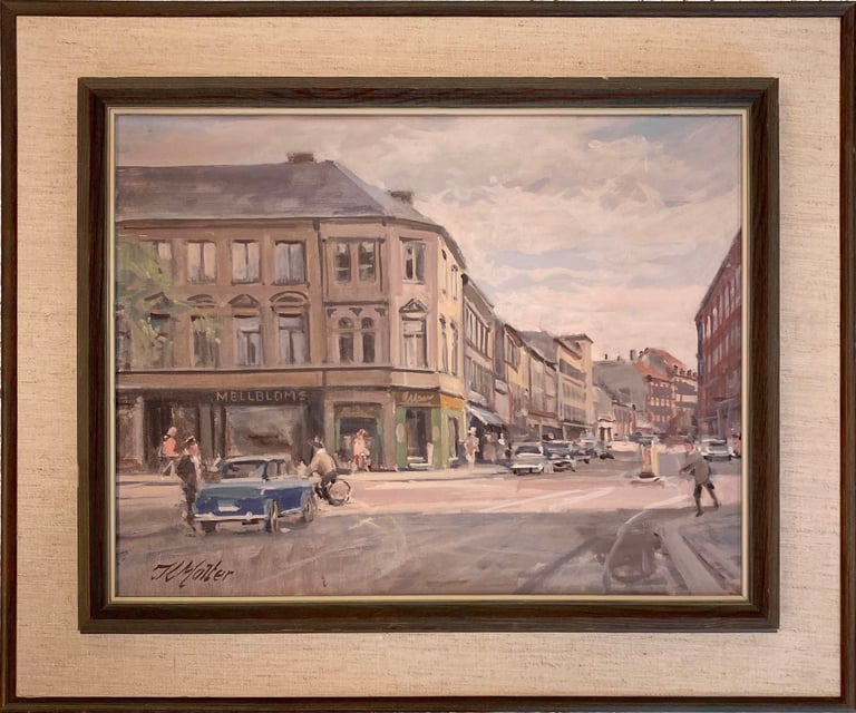 Traffic in a Continental Street