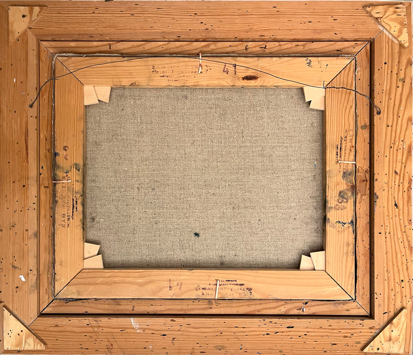 20th C Swedish School ‘Village at Dusk’