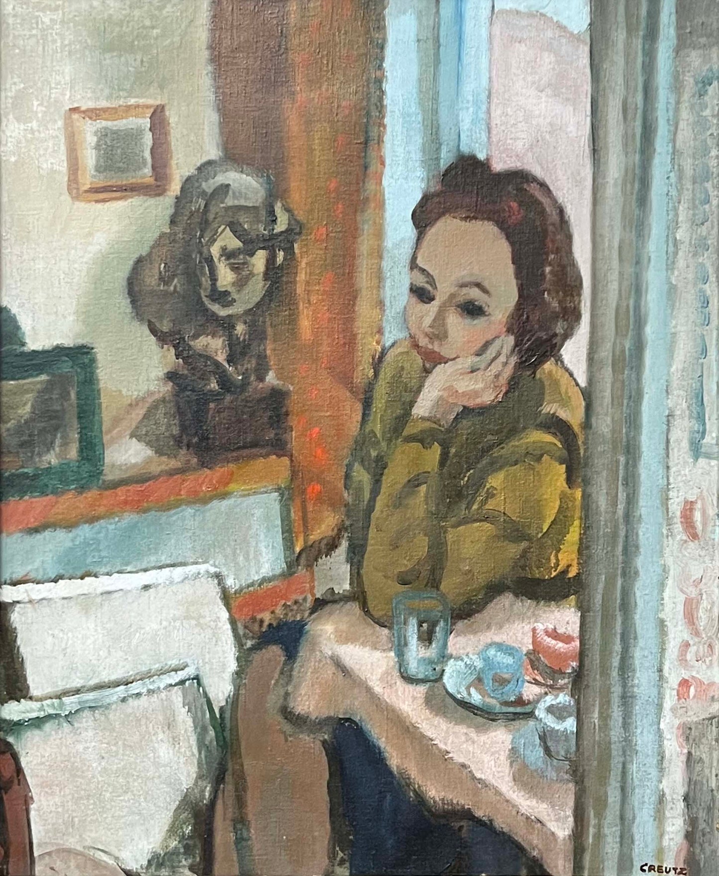 Waiting by Magnus Creutz (1909-89)