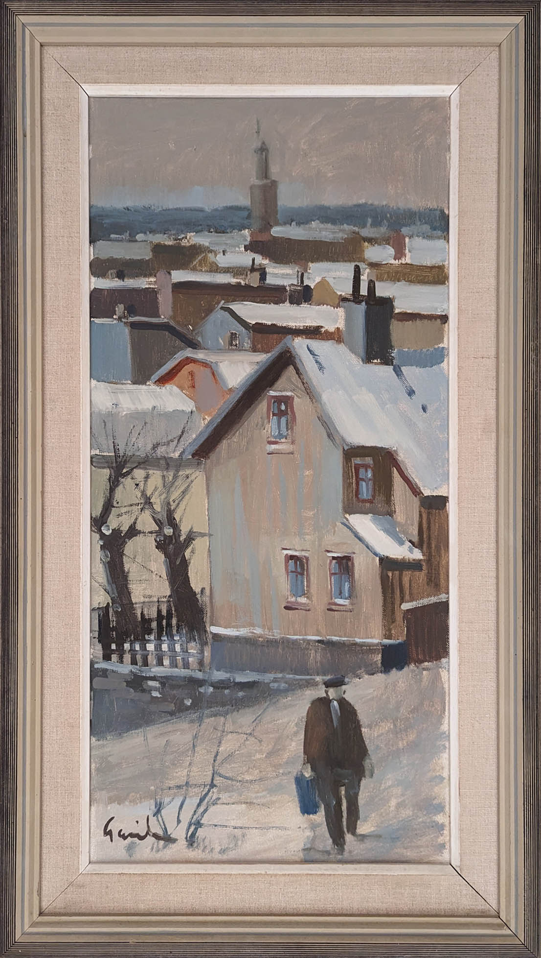 Village in Winter