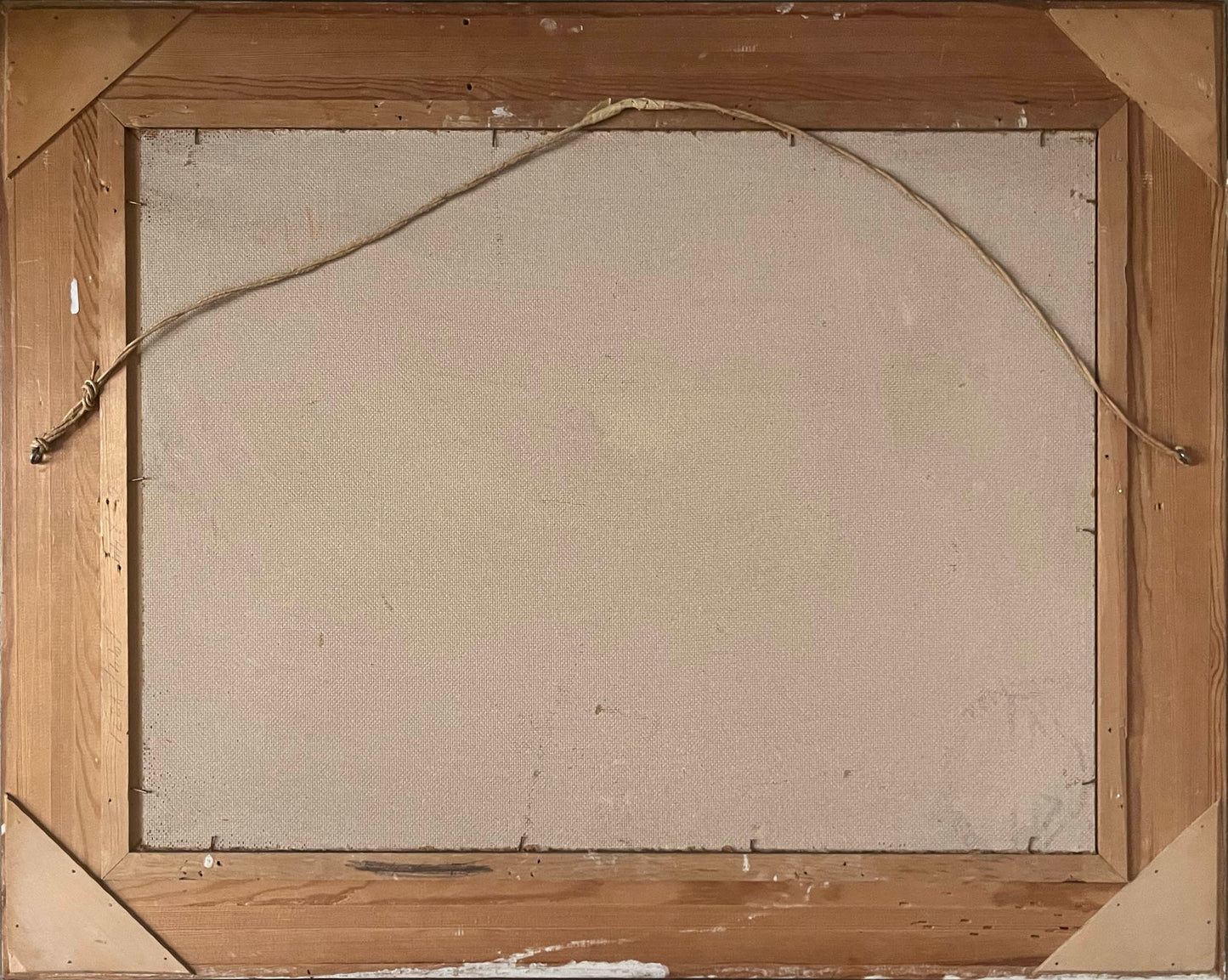 Farm buildings in a landscape